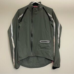 Rapha Green Windbreaker Lightweight Technical Jacket